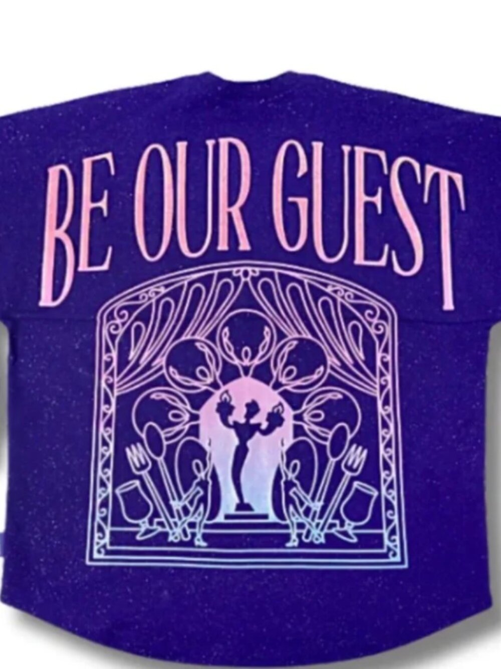 NWT Beauty and the Beast The Musical - Be Our Guest Spirit Jersey M